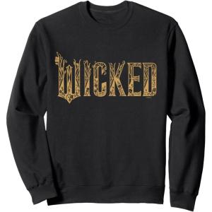 imageWicked For Good Gold Glam Logo SweatshirtBlack