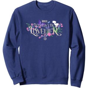 imageWicked For Good I Couldnt be Lovelier SweatshirtNavy Blue