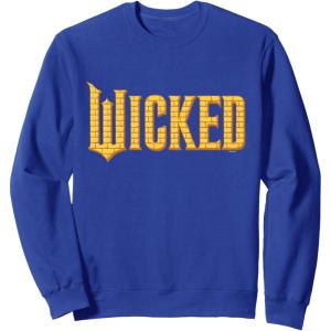 imageWicked For Good Logo Yellow Brick Road SweatshirtRoyal Blue