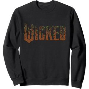 imageWicked For Good Ozian Forest Textured Logo SweatshirtBlack