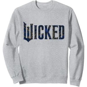 imageWicked For Good Ozian Pattern Logo SweatshirtHeather Grey