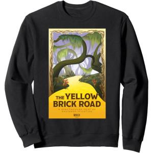 imageWicked For Good The Yellow Brick Road Journey SweatshirtBlack