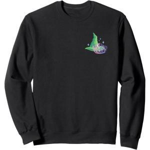 imageWicked For Good Two Halves of the Whole Heart Front ampamp Back SweatshirtBlack
