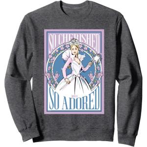 imageWicked For Good so Cherished so Adored SweatshirtDark Heather Grey
