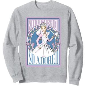 imageWicked For Good so Cherished so Adored SweatshirtHeather Grey