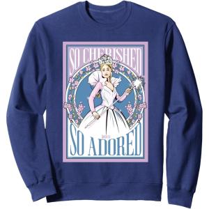 imageWicked For Good so Cherished so Adored SweatshirtNavy Blue