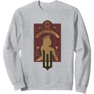 imageWicked Glinda Upland Floral Silhouette SweatshirtHeather Grey
