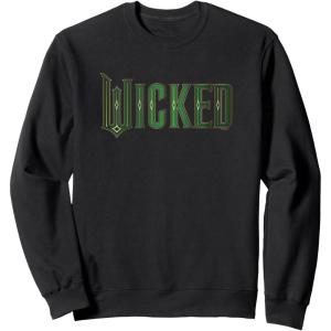 imageWicked Movie Logo Emerald Green SweatshirtBlack