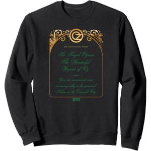 imageWicked The Wizard Welcomes You Invitation SweatshirtBlack