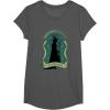 imageWicked Elphaba Destined To Fly Silhouette UnisexAdults TShirt Black SmallAsphalt Grey