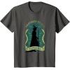imageWicked Elphaba Destined To Fly Silhouette UnisexAdults TShirt Black SmallAsphalt Grey