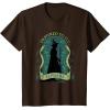 imageWicked Elphaba Destined To Fly Silhouette UnisexAdults TShirt Black SmallBrown