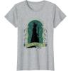 imageWicked Elphaba Destined To Fly Silhouette UnisexAdults TShirt Black SmallHeather Grey