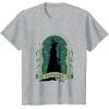 imageWicked Elphaba Destined To Fly Silhouette UnisexAdults TShirt Black SmallHeather Grey