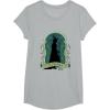 imageWicked Elphaba Destined To Fly Silhouette UnisexAdults TShirt Black SmallHeather Grey