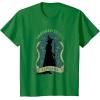 imageWicked Elphaba Destined To Fly Silhouette UnisexAdults TShirt Black SmallKelly Green