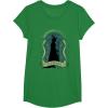 imageWicked Elphaba Destined To Fly Silhouette UnisexAdults TShirt Black SmallKelly Green