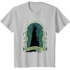 imageWicked Elphaba Destined To Fly Silhouette UnisexAdults TShirt Black SmallSilver Grey