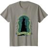 imageWicked Elphaba Destined To Fly Silhouette UnisexAdults TShirt Black SmallSlate Grey