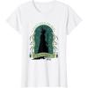 imageWicked Elphaba Destined To Fly Silhouette UnisexAdults TShirt Black SmallWhite