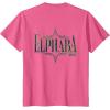 imageWicked Elphaba Front ampamp Back TShirtPink Heather