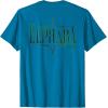 imageWicked Elphaba Front ampamp Back TShirtSapphire Blue