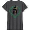 imageWicked Elphaba Signature Front ampamp Back TShirtDark Heather Grey