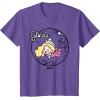 imageWicked Glinda Daydreaming Playful Cartoon Style TShirtPurple Heather