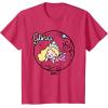 imageWicked Glinda Daydreaming Playful Cartoon Style TShirtRed Heather