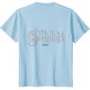 imageWicked Glinda Logo Front ampamp Back TShirtBaby Blue