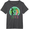 imageWicked Glinda ampamp Elphaba Sketched TShirtDark Heather Grey