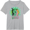imageWicked Glinda ampamp Elphaba Sketched TShirtHeather Grey
