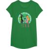 imageWicked Glinda ampamp Elphaba Sketched TShirtKelly Green