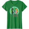 imageWicked Glinda ampamp Elphaba Sketched TShirtKelly Green