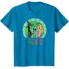 imageWicked Glinda ampamp Elphaba Sketched TShirtSapphire Blue