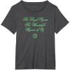 imageWicked His Royal Ozness The Wizard Front And Back TShirtDark Heather Grey