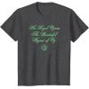 imageWicked His Royal Ozness The Wizard Front And Back TShirtDark Heather Grey