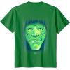 imageWicked His Royal Ozness The Wizard Front And Back TShirtKelly Green