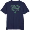 imageWicked His Royal Ozness The Wizard Front And Back TShirtNavy Blue