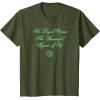 imageWicked His Royal Ozness The Wizard Front And Back TShirtOlive Green