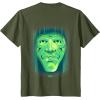 imageWicked His Royal Ozness The Wizard Front And Back TShirtOlive Green