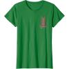 imageWicked Movie Logo Glinda Pink And Gold Wand TShirtKelly Green