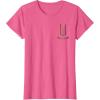 imageWicked Movie Logo Glinda Pink And Gold Wand TShirtPink Heather