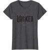 imageWicked Movie Logo Glinda Upland TShirtDark Heather Grey