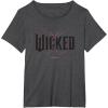 imageWicked Movie Logo Glinda Upland TShirtDark Heather Grey