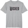 imageWicked Movie Logo Glinda Upland TShirtHeather Grey