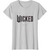 imageWicked Movie Logo Glinda Upland TShirtSilver Grey