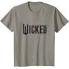 imageWicked Movie Logo Glinda Upland TShirtSlate Grey