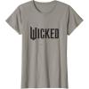 imageWicked Movie Logo Glinda Upland TShirtSlate Grey