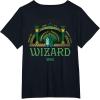 imageWicked Off To Meet The Wizard Emerald City Front ampamp Back TShirtBlack